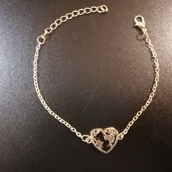 Set of 5 bracelets blue and turquoise colour - Picture 2 of 7